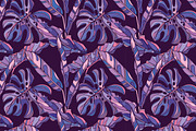 Seamless tropical patterns, a Pattern Graphic by Purple Platypus (Thumbnail 4 of 7)