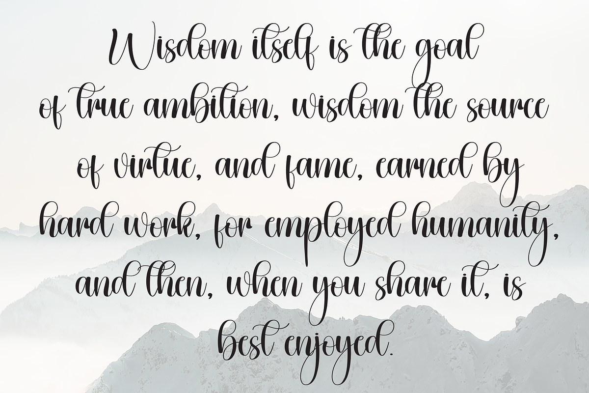 Babysitter | Script Font, a Handwritten Font by Scratchones (Photo 6 of 9)