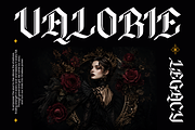 Glimore - Luxury Blackletter Font, a Blackletter Font by Font Liner (Thumbnail 5 of 9)