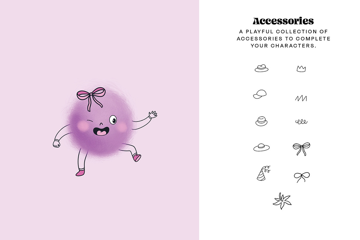 Fluffy Character Procreate Toolkit, a Brush Add-On by Pencil Twist (Photo 4 of 10)