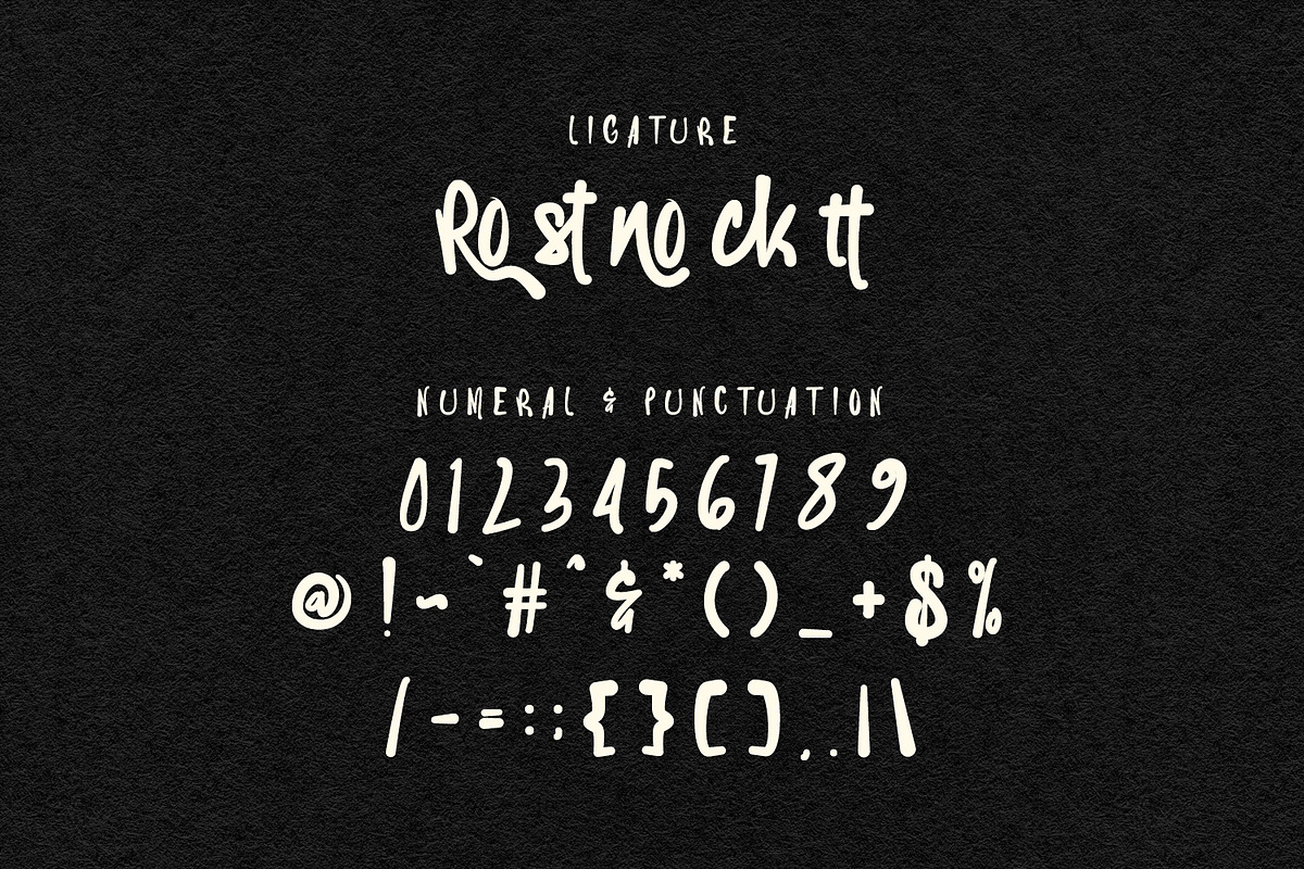Feuto Handwritten Display Font, a Handwritten Font by Maulana Creative (Photo 7 of 7)