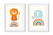 African animals baby collection, an Animal Illustration by MoleskoStudio (Thumbnail 7 of 13)