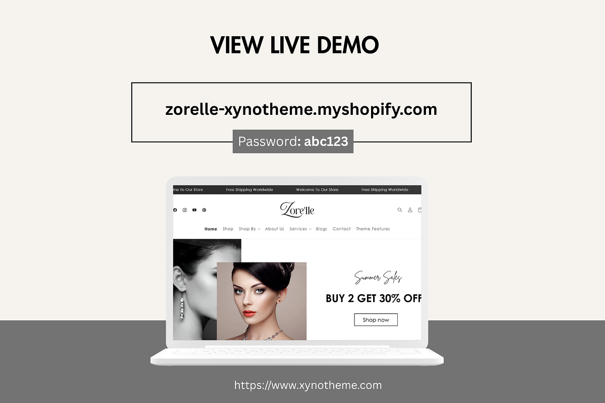 Zorele - Premium Shopify Theme, a Shopify Template by Xynotheme (Photo 3 of 7)