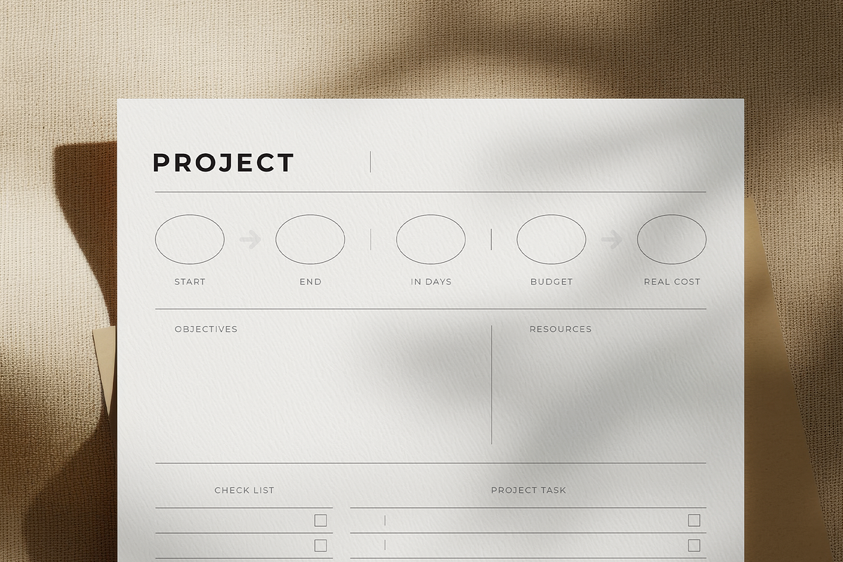 Minimal Project Planner
