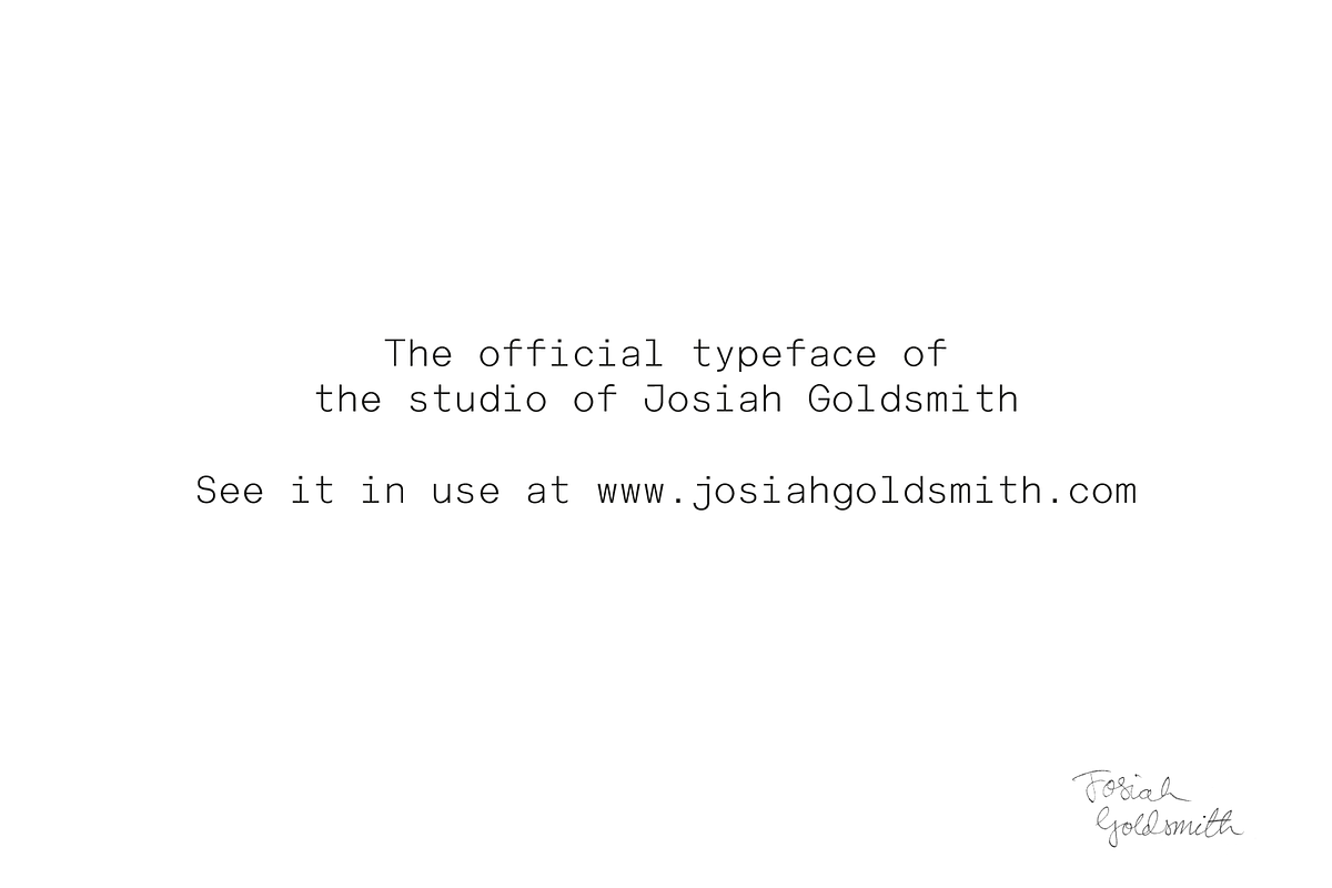 Modular Houseplant | Monospaced Font, a Sans Serif Font by Off The Rack © (Photo 9 of 9)