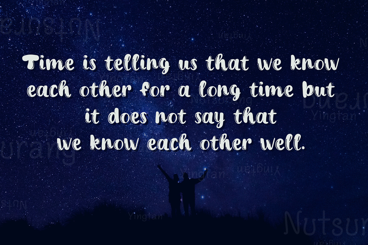 North Star Font, a Handwritten Font by N Nakorn Creative (Photo 9 of 10)