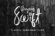 Swift Gorgeous, a Script Font by Aldedesign (Thumbnail 10 of 10)