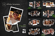 Photo Frames Affinity Templates Set, a Books & Magazine Mockup by Andrew Skoch Design (Thumbnail 1 of 13)