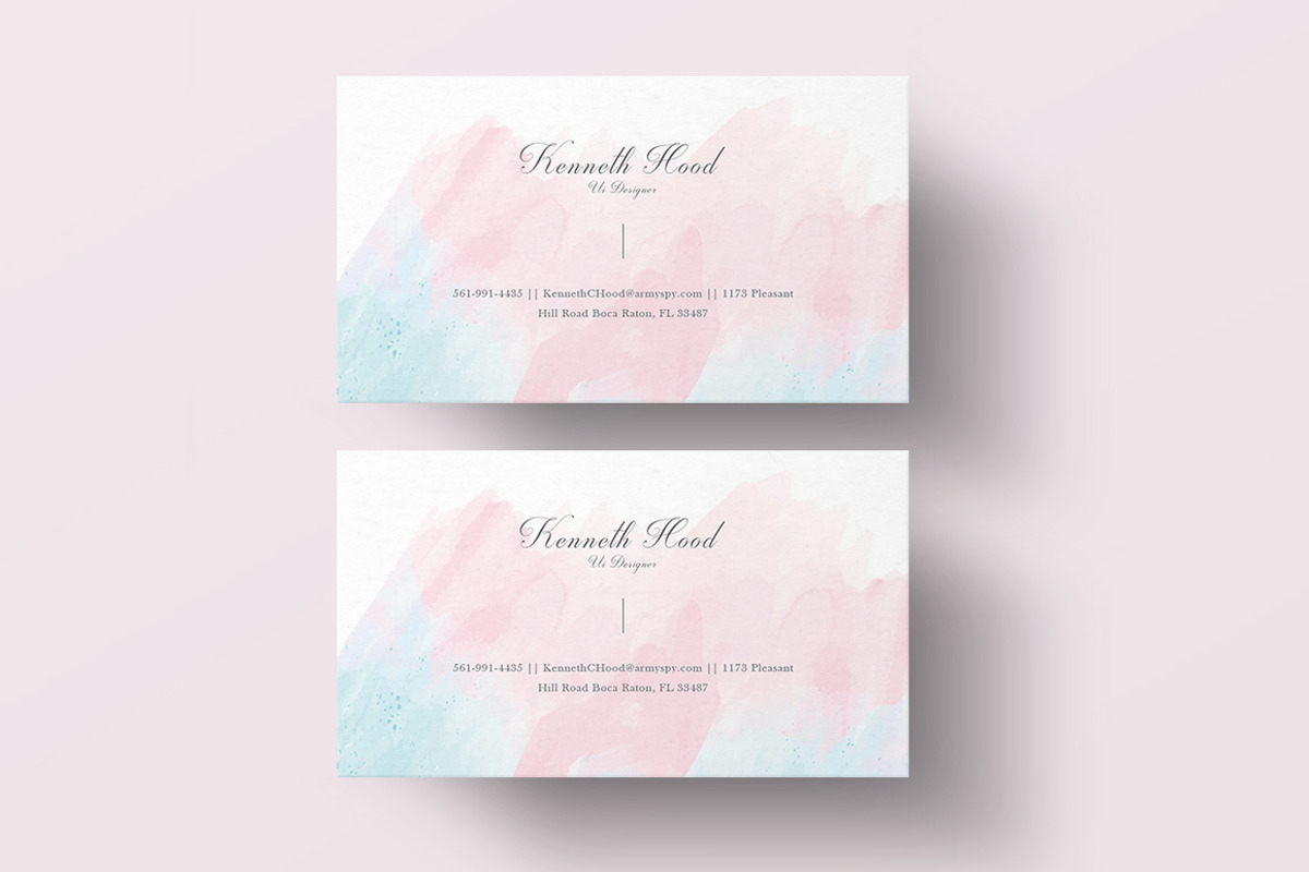 Business Card, a Business Card Template by CreativeZoom (Photo 1 of 3)