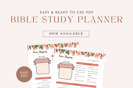 Bible Study Planner