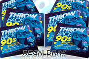 Throw Back 90s Flyer, a Flyer Template by regalDRAW (Thumbnail 3 of 3)