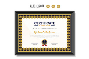 562. Modern Certificate Template