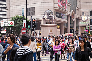 Times Square mall, a Photo by saiko3p