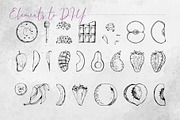 Smoothie bowls. Watercolor & ink art, a Food Illustration by MsFlaffy (Thumbnail 3 of 19)