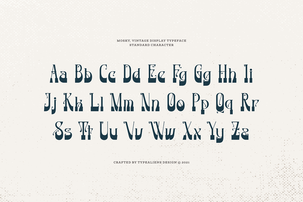Mosky, a Font by ilhamtaro (Photo 8 of 10)