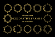 Floral Decorative Ornate Frames, a Branding & Logo Template by vectalex (Thumbnail 1 of 3)