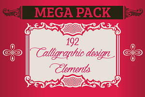 Calligraphic Design Elements