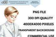 First Communion, Christian Clipart, a Person Illustration by VM PARTYS  BY TAIRUMA (Thumbnail 7 of 10)