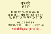 Holiday Spring - Display Serif Font, a Serif Font by Airotype (Thumbnail 10 of 12)