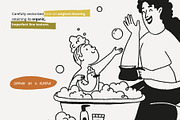 Tiny Stories: Parenting Doodles, a Person Illustration by Olly Kava (Thumbnail 5 of 8)