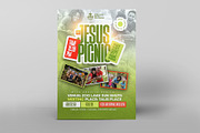 church picnic flyer template, a Social Media Template by church flyer templates (Thumbnail 2 of 5)