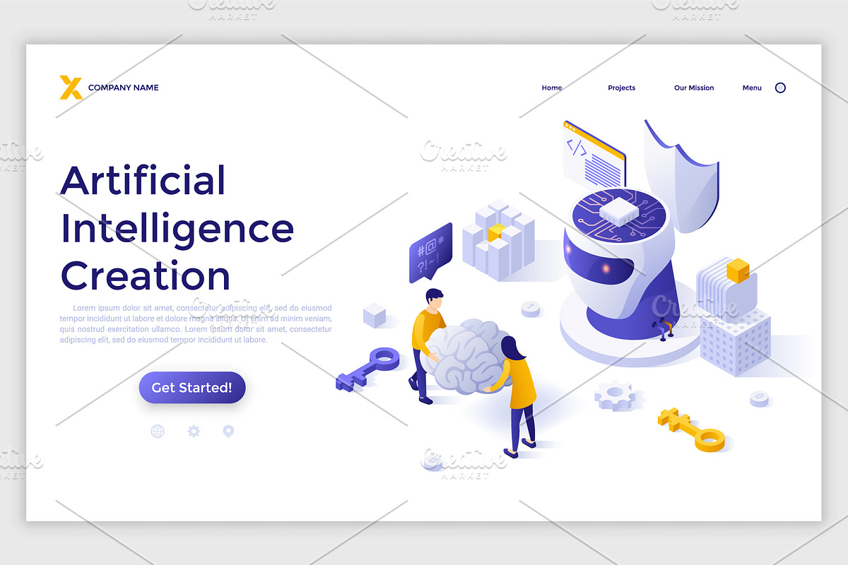 Isometric Solutions Mini. Part 15, a Templates & Theme by Andrew Kras Design (Photo 11 of 16)