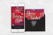 Festive Florals, a Seasonal Illustration by melissadn (Thumbnail 12 of 14)
