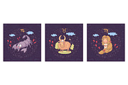 The 12 signs of the Zodiac, an Illustration by Blue Ink Studio (Thumbnail 5 of 5)