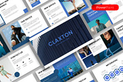 Claxton – Fashion PowerPoint, a Presentation Template by kreatifreya (Thumbnail 1 of 5)