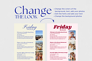 Bachelorette Itinerary Template, an Invitation Template by Story Native (Thumbnail 6 of 10)