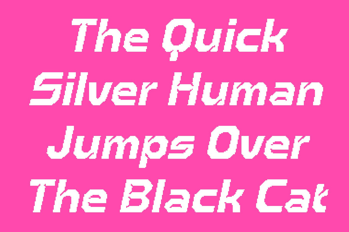 Dorelia Pixel, a Sans Serif Font by Craft Supply Co. (Photo 5 of 8)