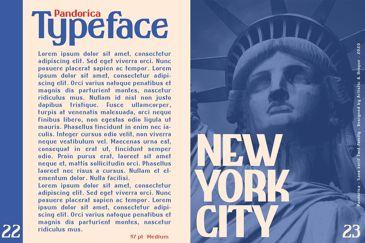 Pandorica-Sans serif font family, a Sans Serif Font by Artistic & Unique (Photo 8 of 11)