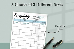 Editable Spending Tracker