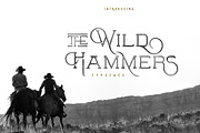 The Wild Hammers, a Serif Font by Burntilldead (Thumbnail 1 of 5)