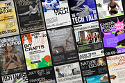 Poster/Flyer Set for Canva Users, a Flyer Template by Make It Yours Lab. (Thumbnail 2 of 17)