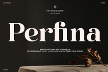 Perfina - Stylish Elegant Serif Font