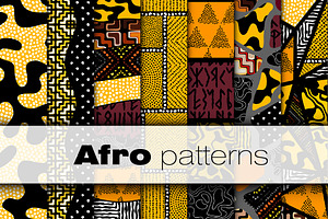 10 vector seamless patterns
