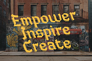 Graffitopia - Urban Graffiti Font, a Script Font by HipFonts (Thumbnail 7 of 10)