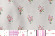 Watercolor tulip Flowers clipart, a Seasonal Illustration by Daryartsy (Thumbnail 6 of 9)