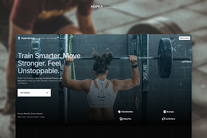 Imperial Gym - Trainer Template, a Landing Page Template by hupka.studio