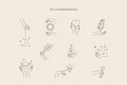 Hands & Magic Elements, an Illustration by mejorana (Thumbnail 4 of 12)