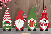 Christmas Gnome SVG Bundle Laser Cut, a Pattern Graphic by taramija (Thumbnail 2 of 3)