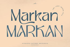 Markan - Display Font