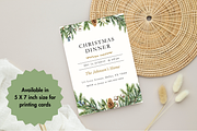 Canva Christmas Invitation Template, an Invitation Template by Markdisha Designs (Thumbnail 2 of 4)