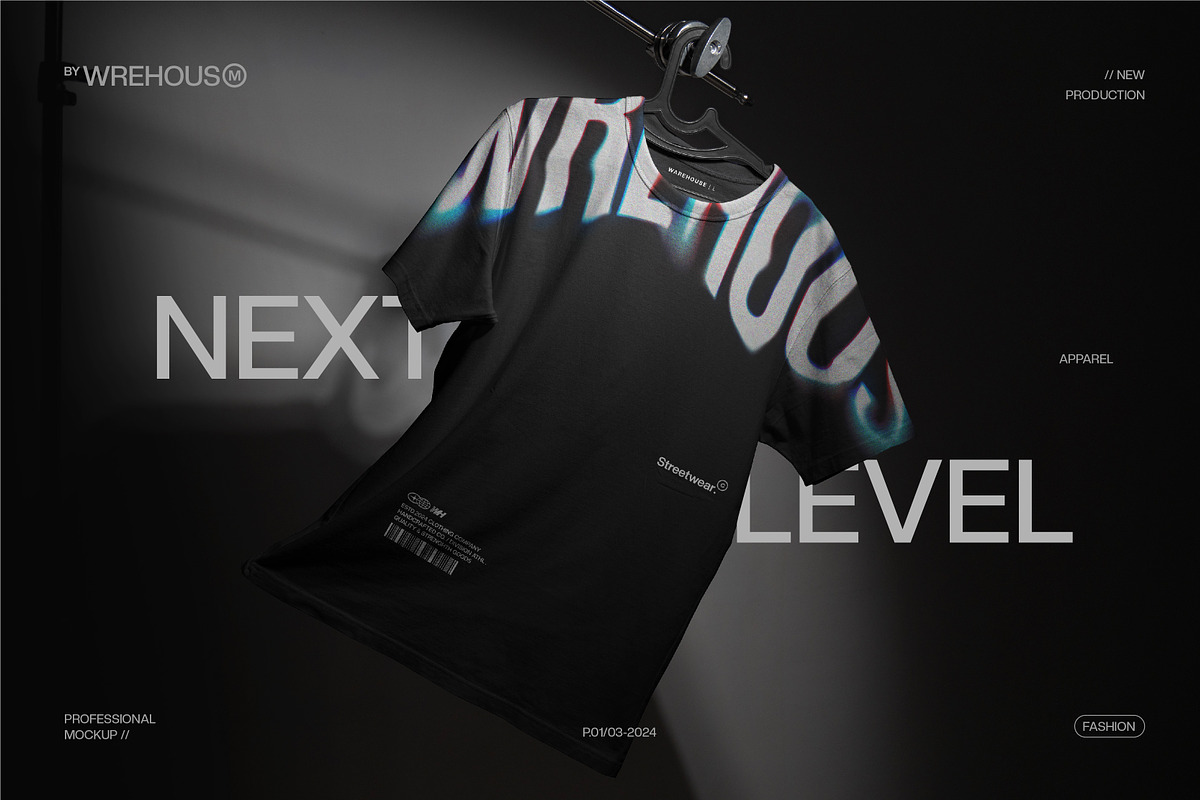 Realistic T-Shirt Mockup a Shirt Mockup by FlatDesign1