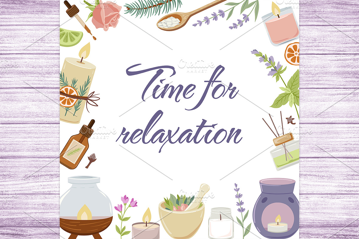 Aromatherapy and Relaxation, a Healthcare Illustration by Artspace (Photo 4 of 4)