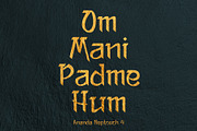 Ananda Neptouch 4 - Font, a Font by aannda (Thumbnail 4 of 10)