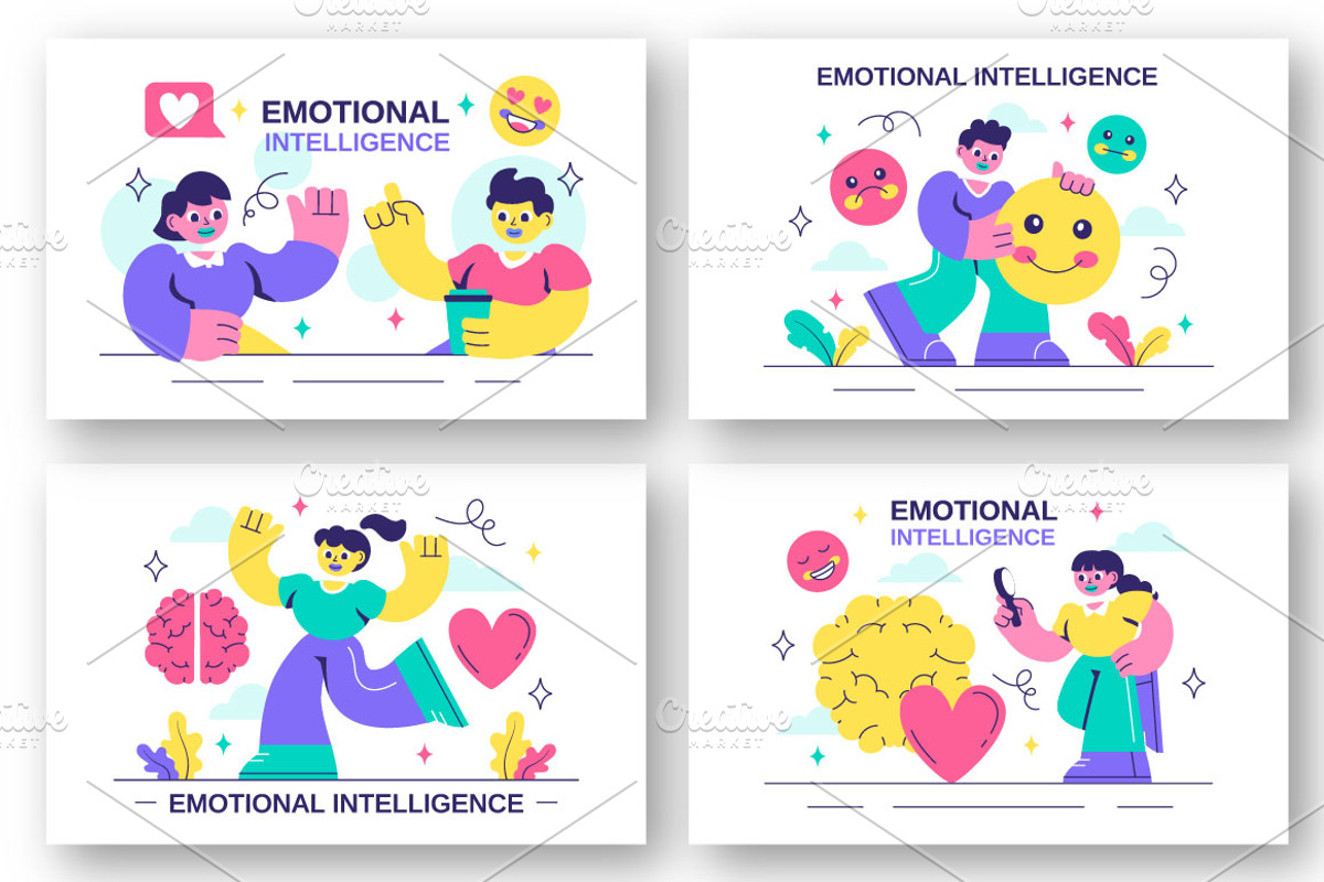 10 Emotional Intelligence, a Person Illustration by denayunebgt (Photo 2 of 4)