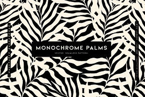 Monochrome Palms