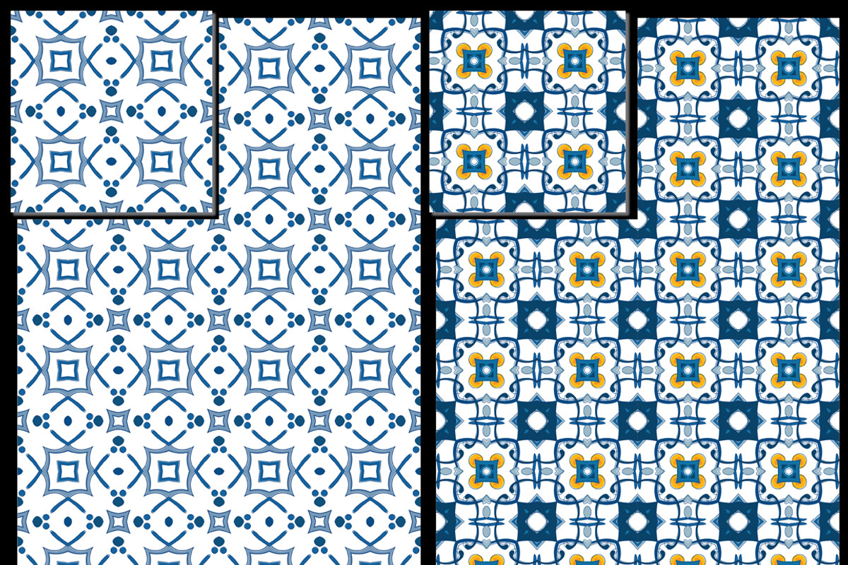 Set 111 - 6 Seamless Patterns, a Pattern Graphic by Little Bird (Photo 2 of 6)